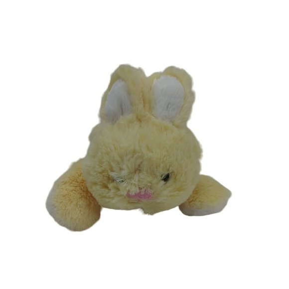 Animal Adventure Yellow Bunny Rabbit 7.5" Plush 2016 Stuffed Animal - Picture 2 of 7